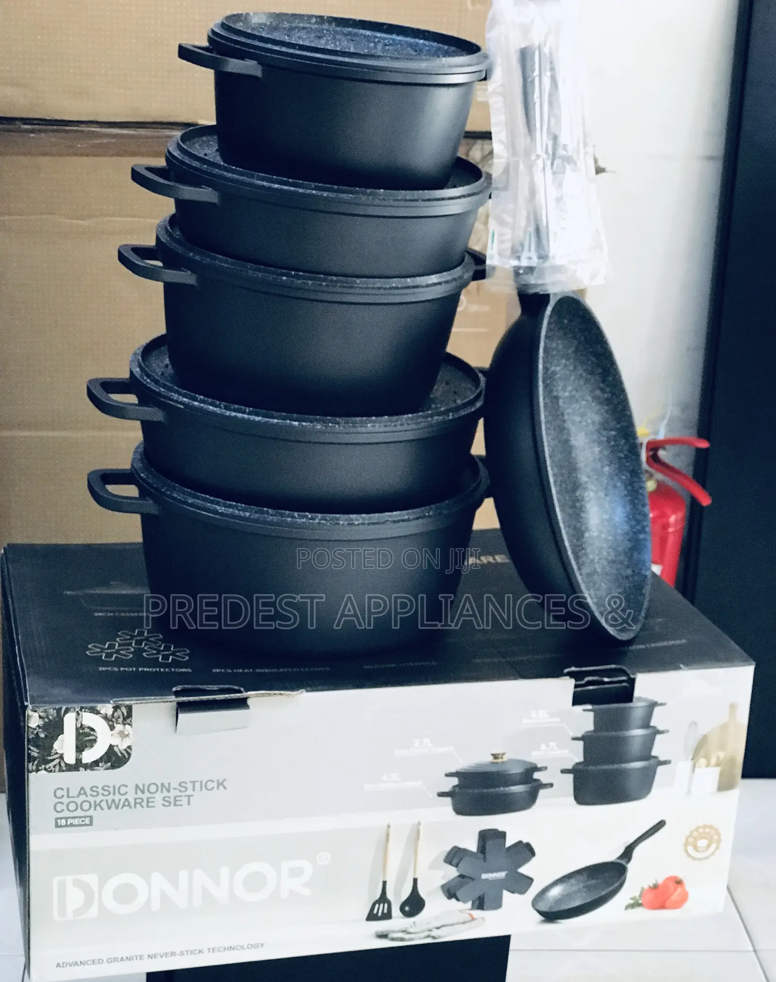 Donnor Cookware Set (18pieces)