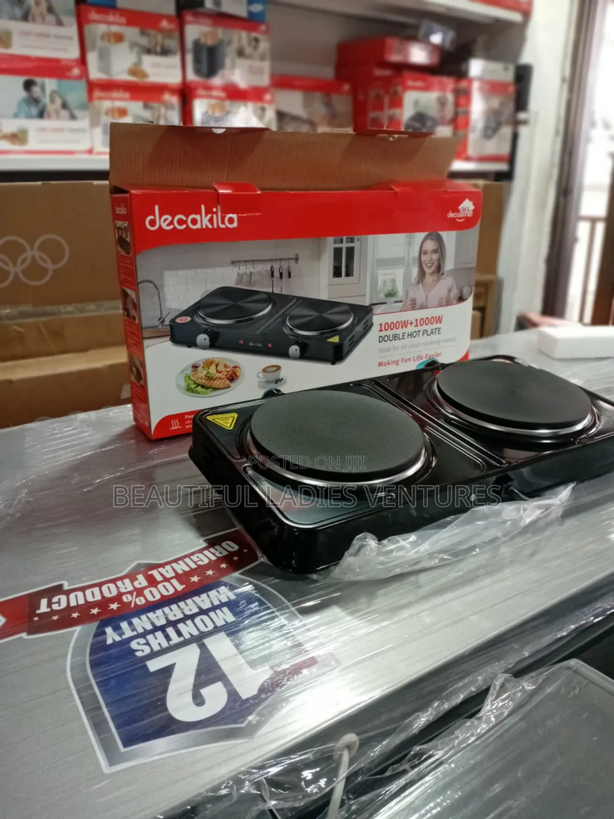 Decakila Kitchen Double Hot Plate