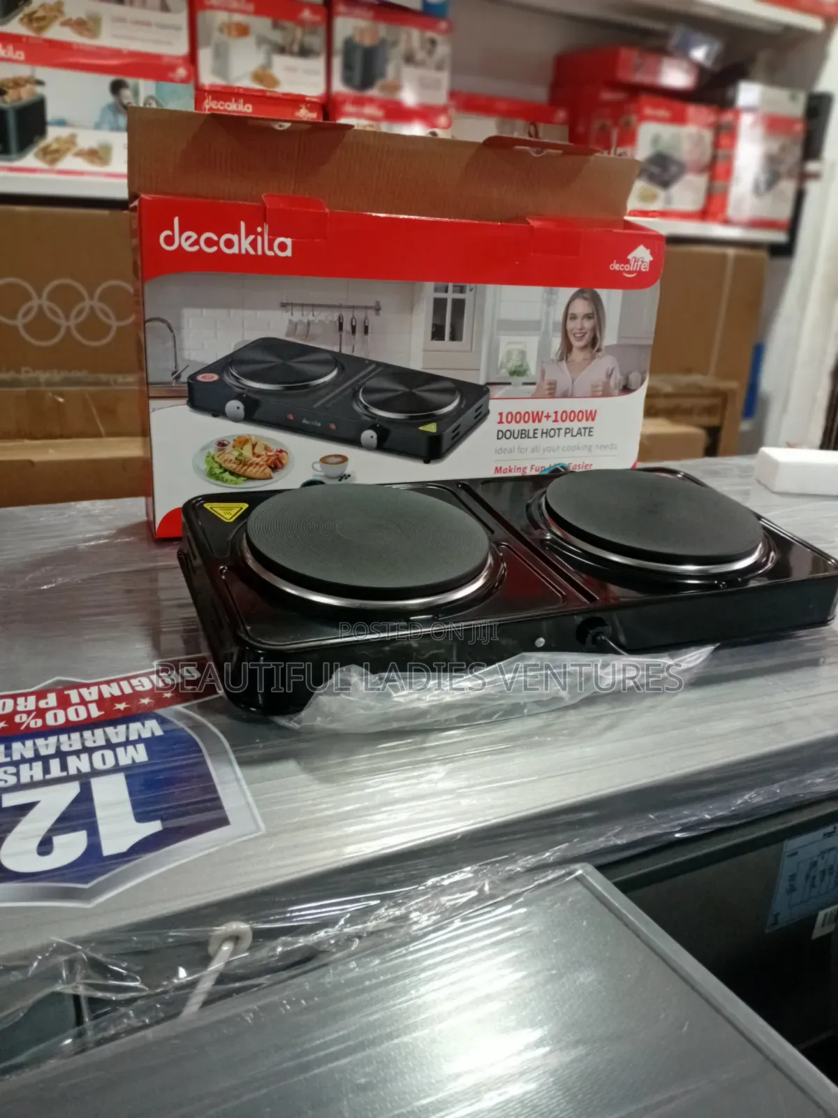 Decakila Kitchen Double Hot Plate