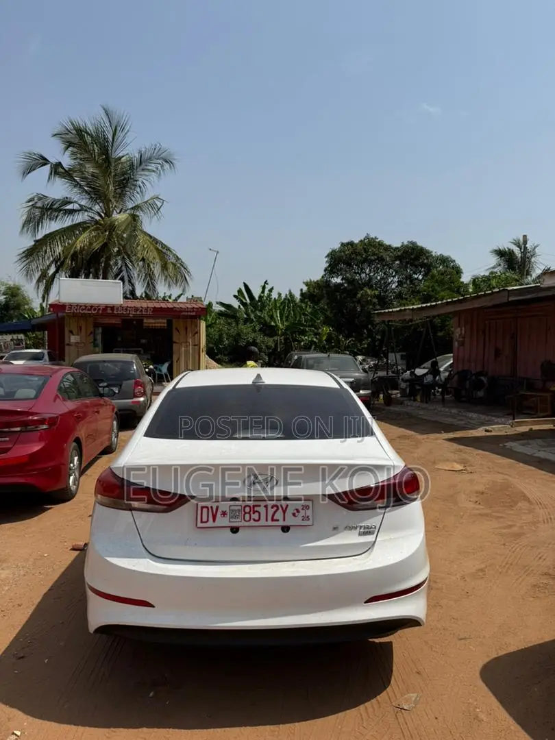 Hyundai Elantra Limited Sedan FWD (2.0L 4cyl 6A) 2017 White