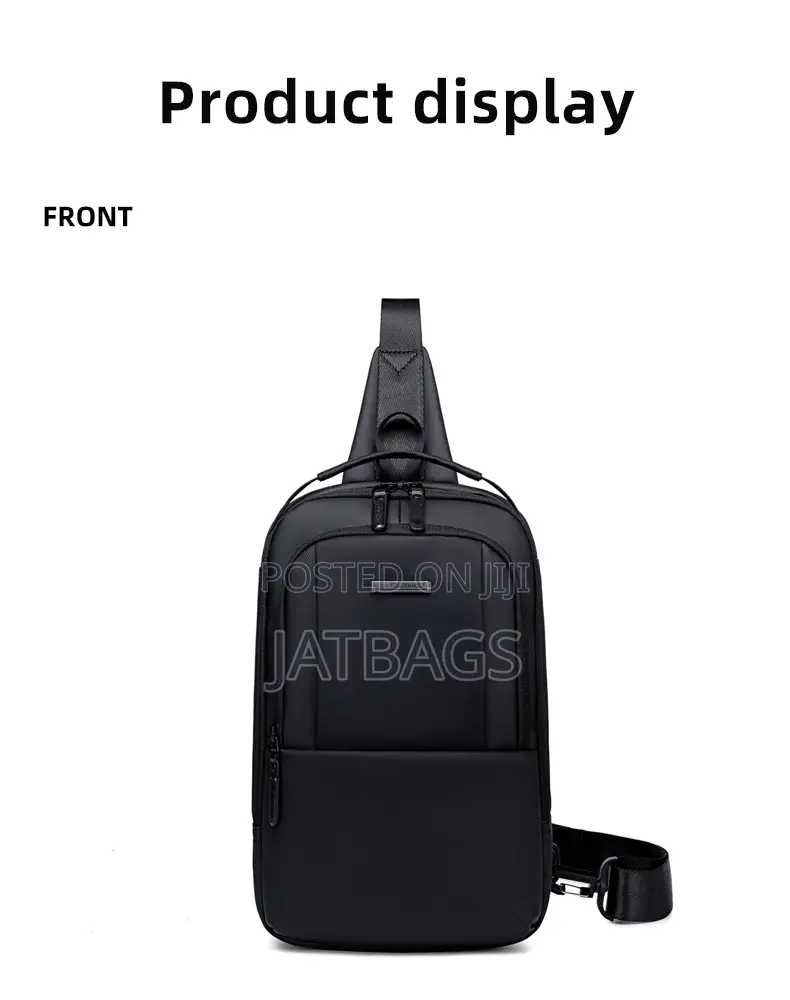 Golden Wolf Sling Chest Crossbody Waterproof Bag (Free Delivery)