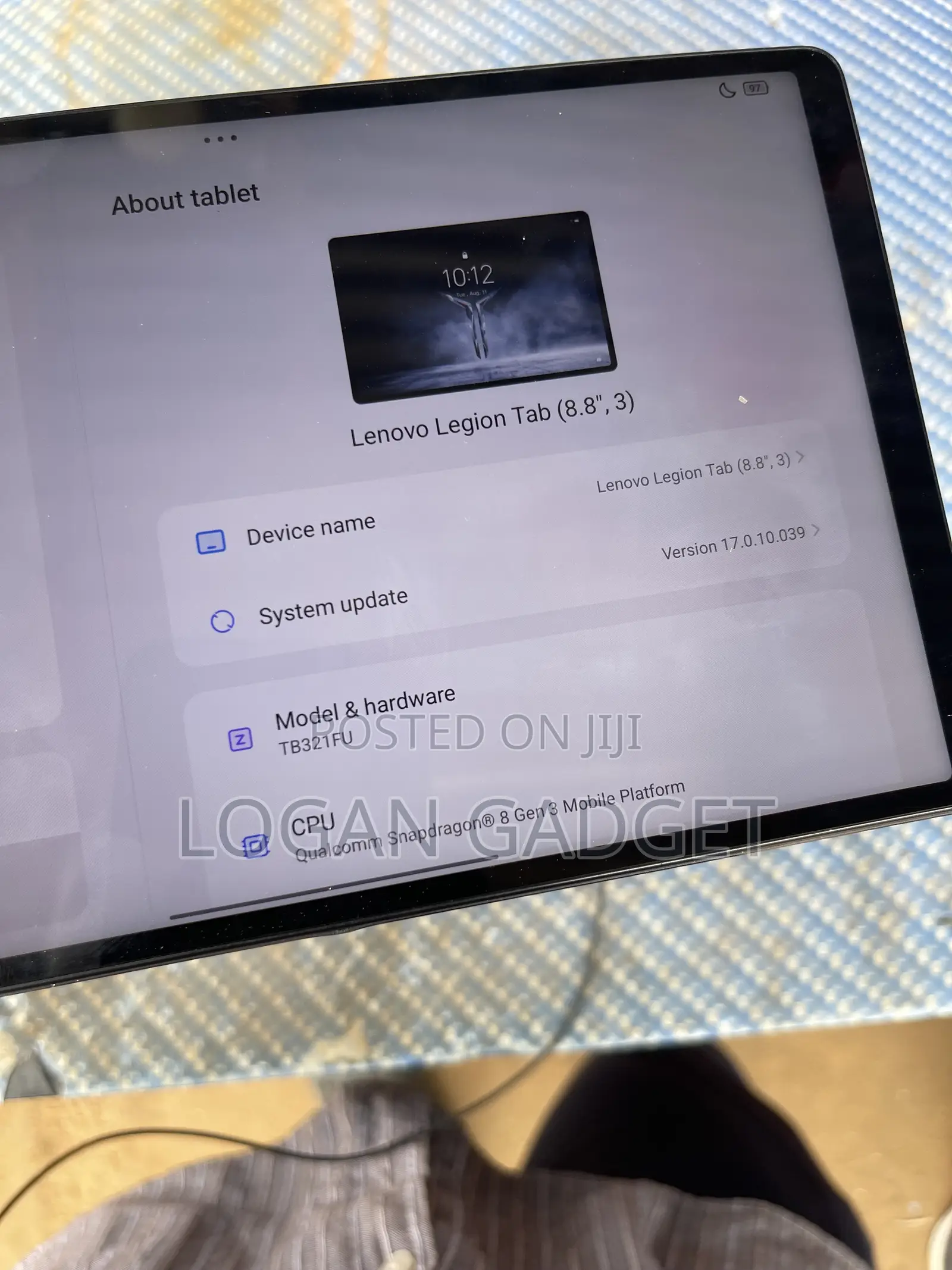Lenovo Legion Y700 512 GB Black