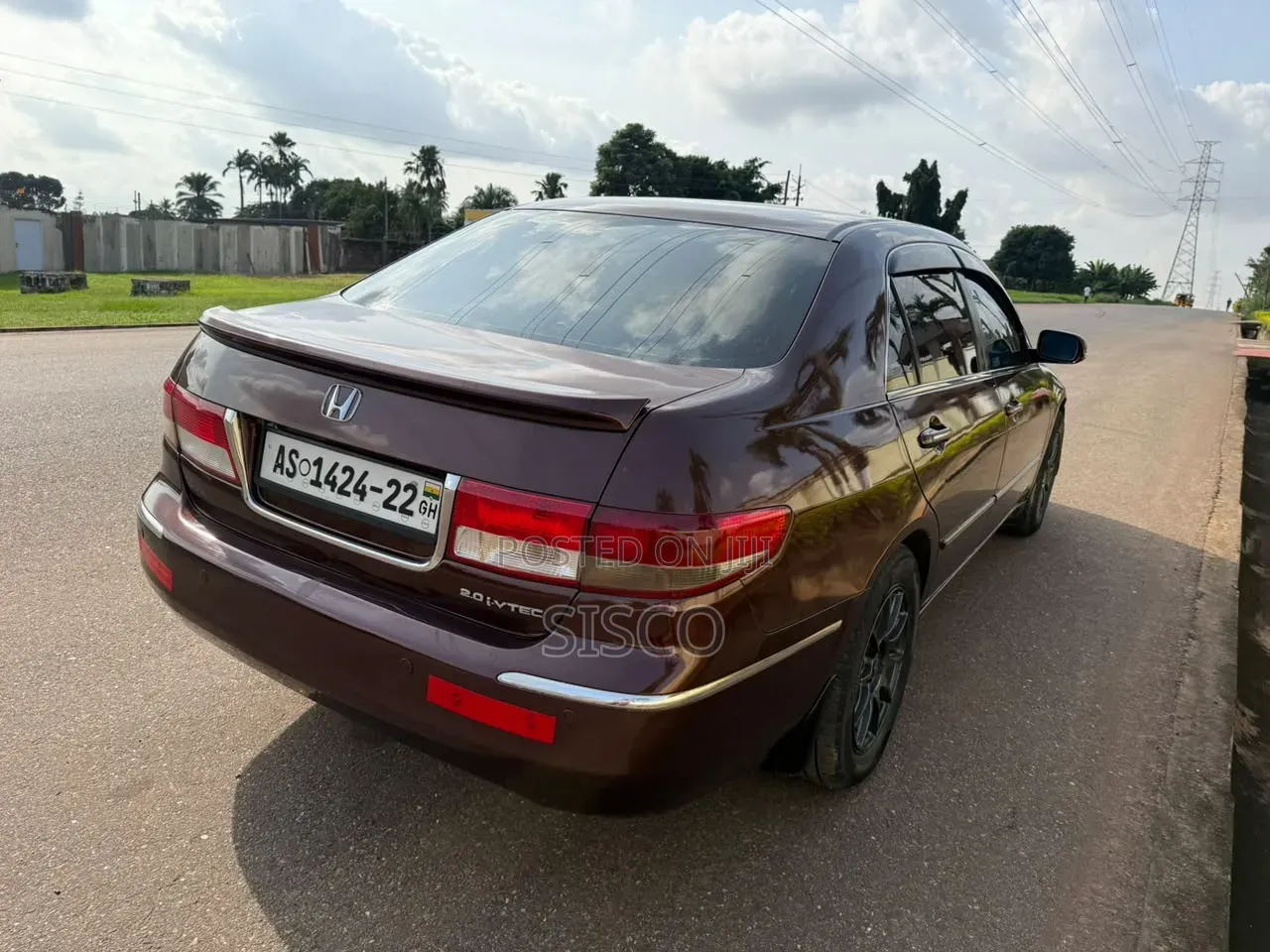 Honda Accord 2008 Burgundy
