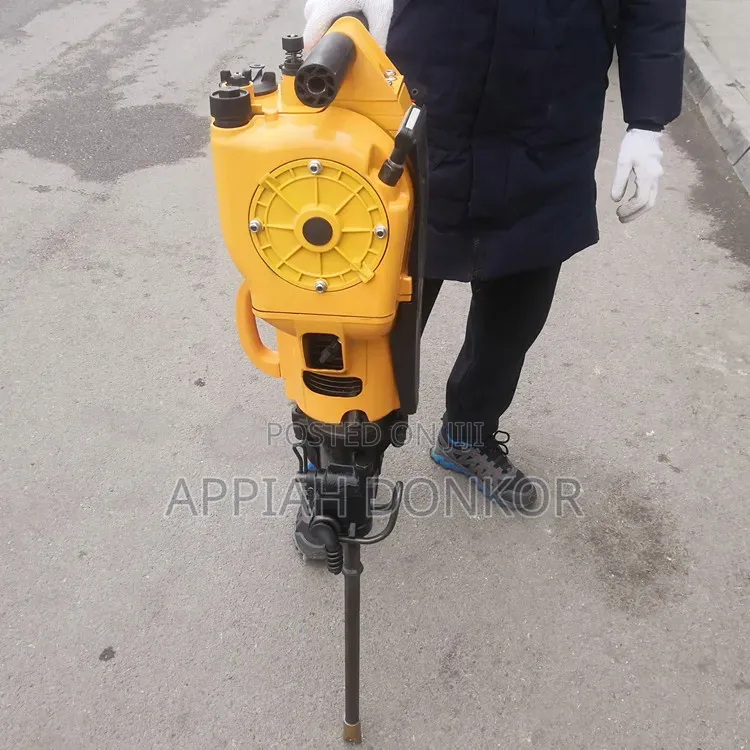 Internal Combustion Rock Drill