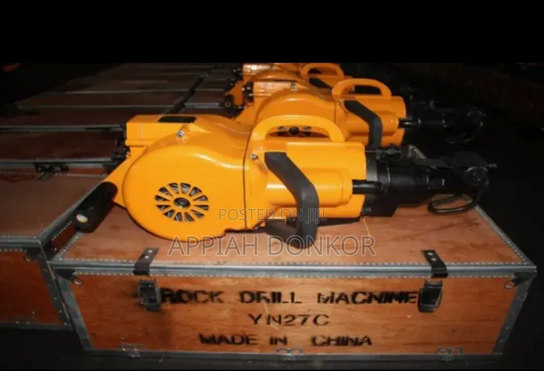 Internal Combustion Rock Drill