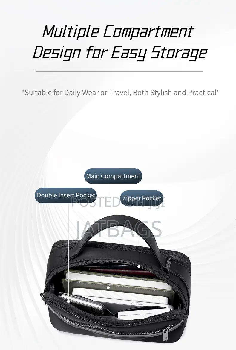 Arctic Hunter Waterproof Pouch Toiletry Utility Bag (Free Delivery)