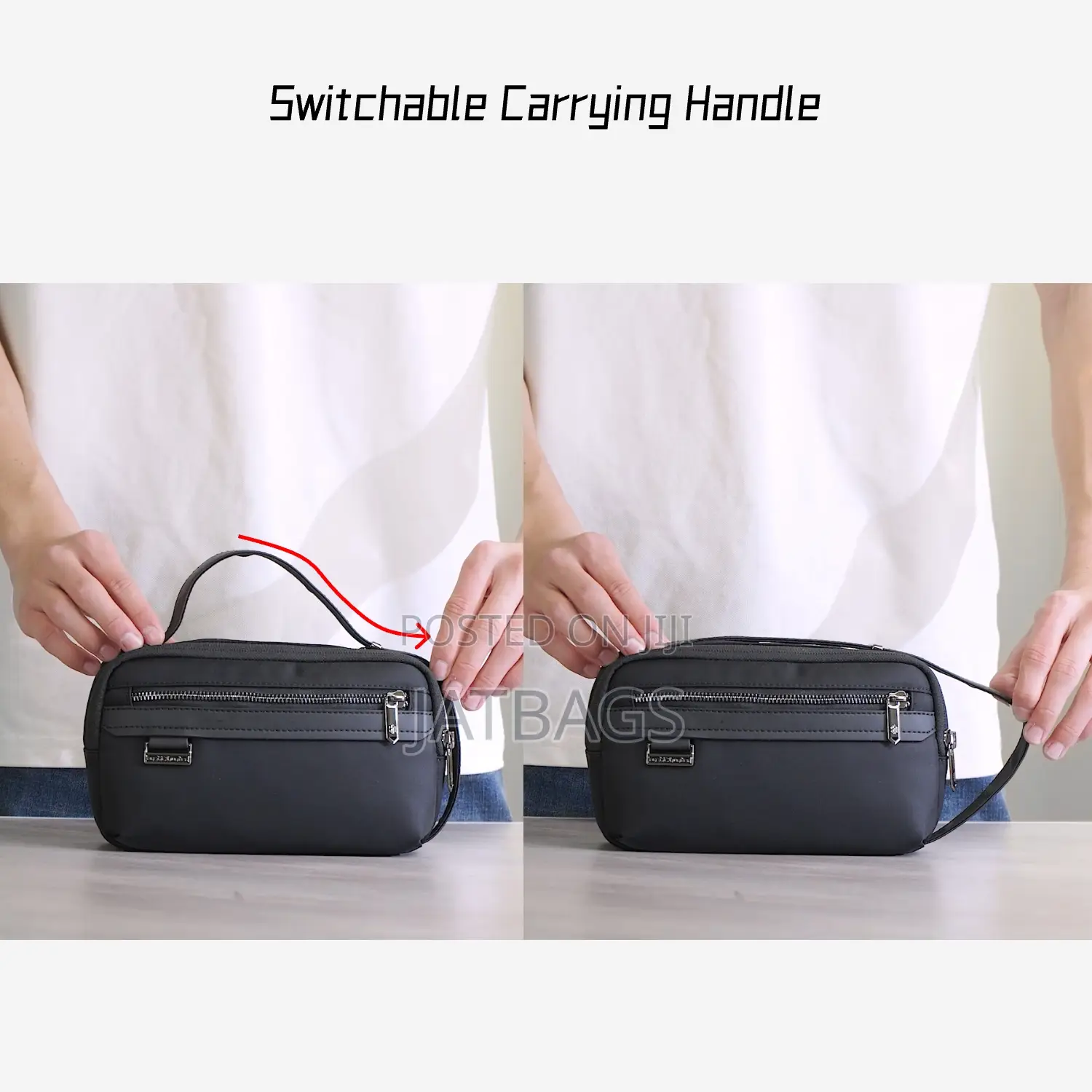 Arctic Hunter Waterproof Pouch Toiletry Utility Bag (Free Delivery)
