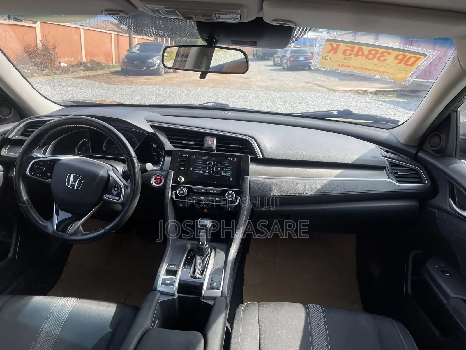 Honda Civic EX Sedan 2020 Gray