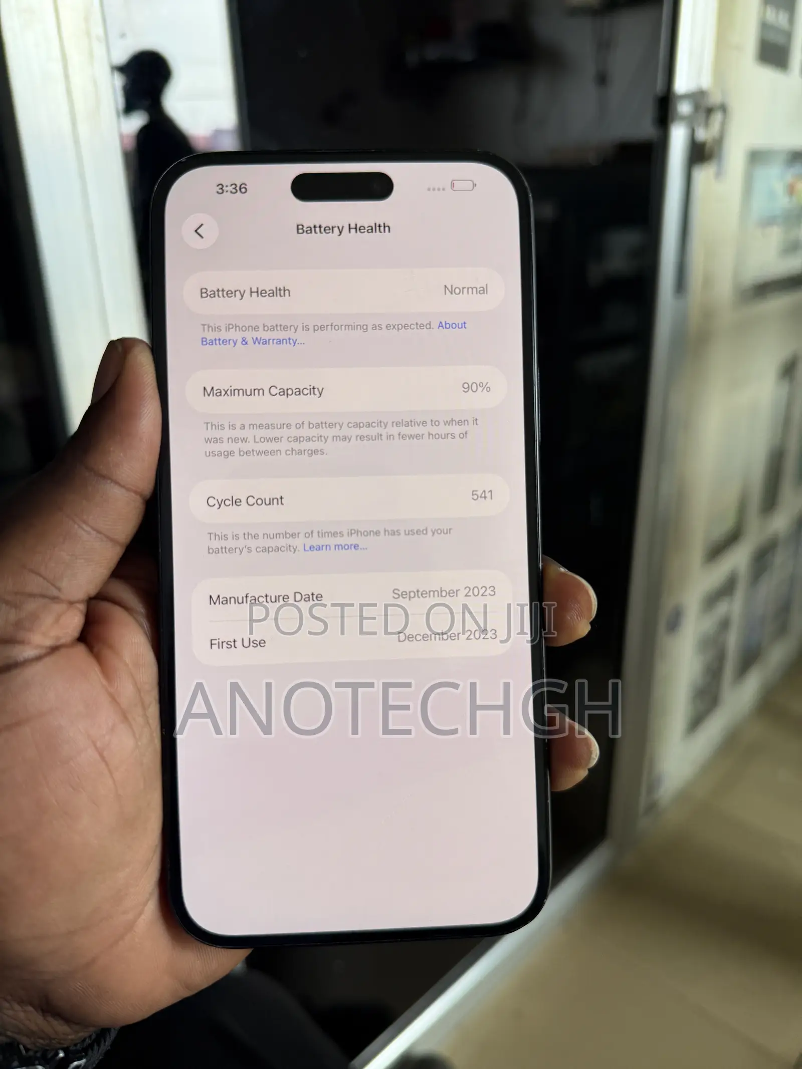 Apple iPhone 15 Plus 128 GB Black