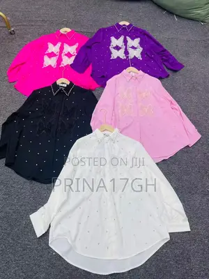 Ladies Button-Down Shirt