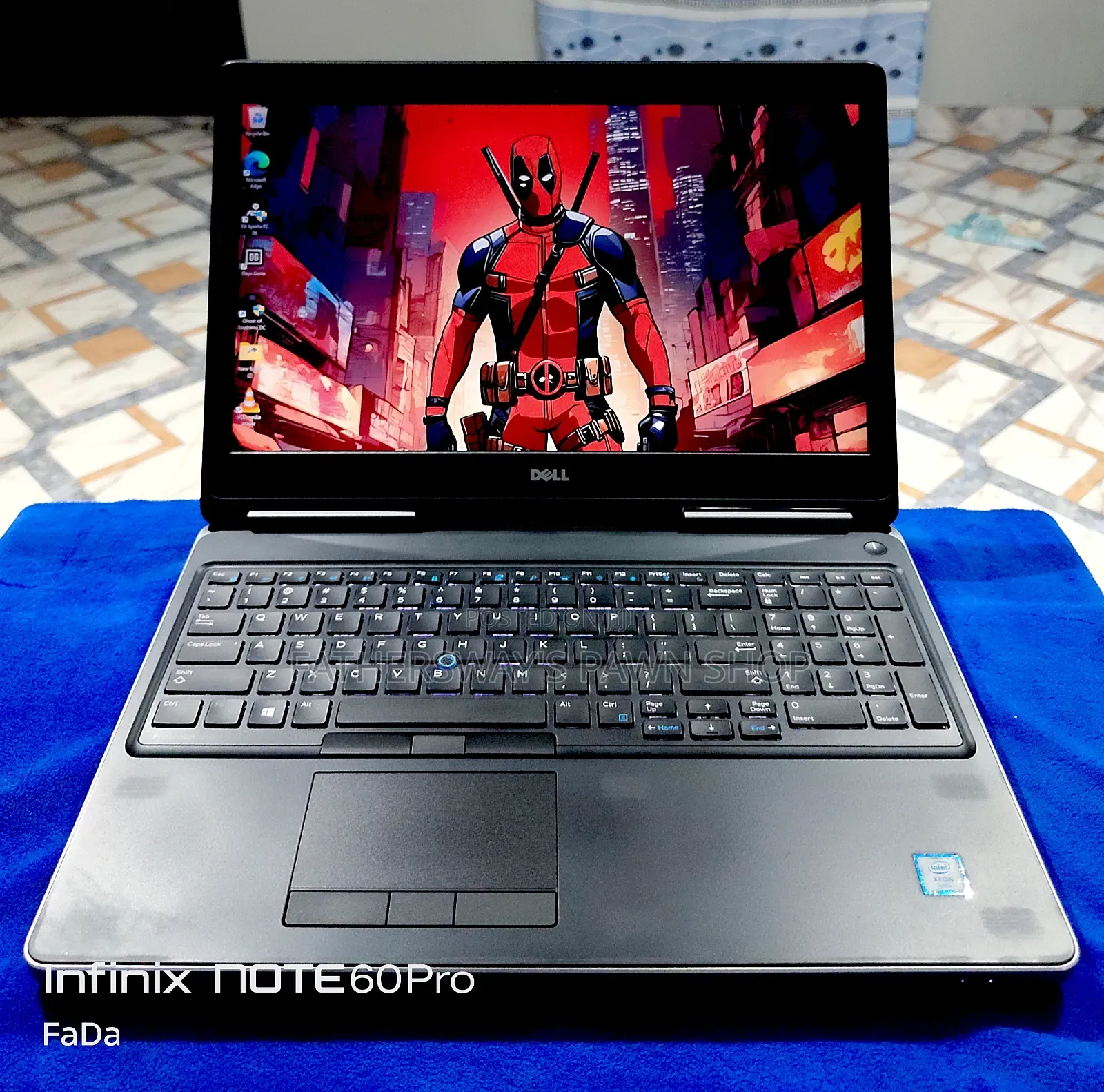 Laptop Dell Precision 7520 16GB Intel Xeon SSD 512GB