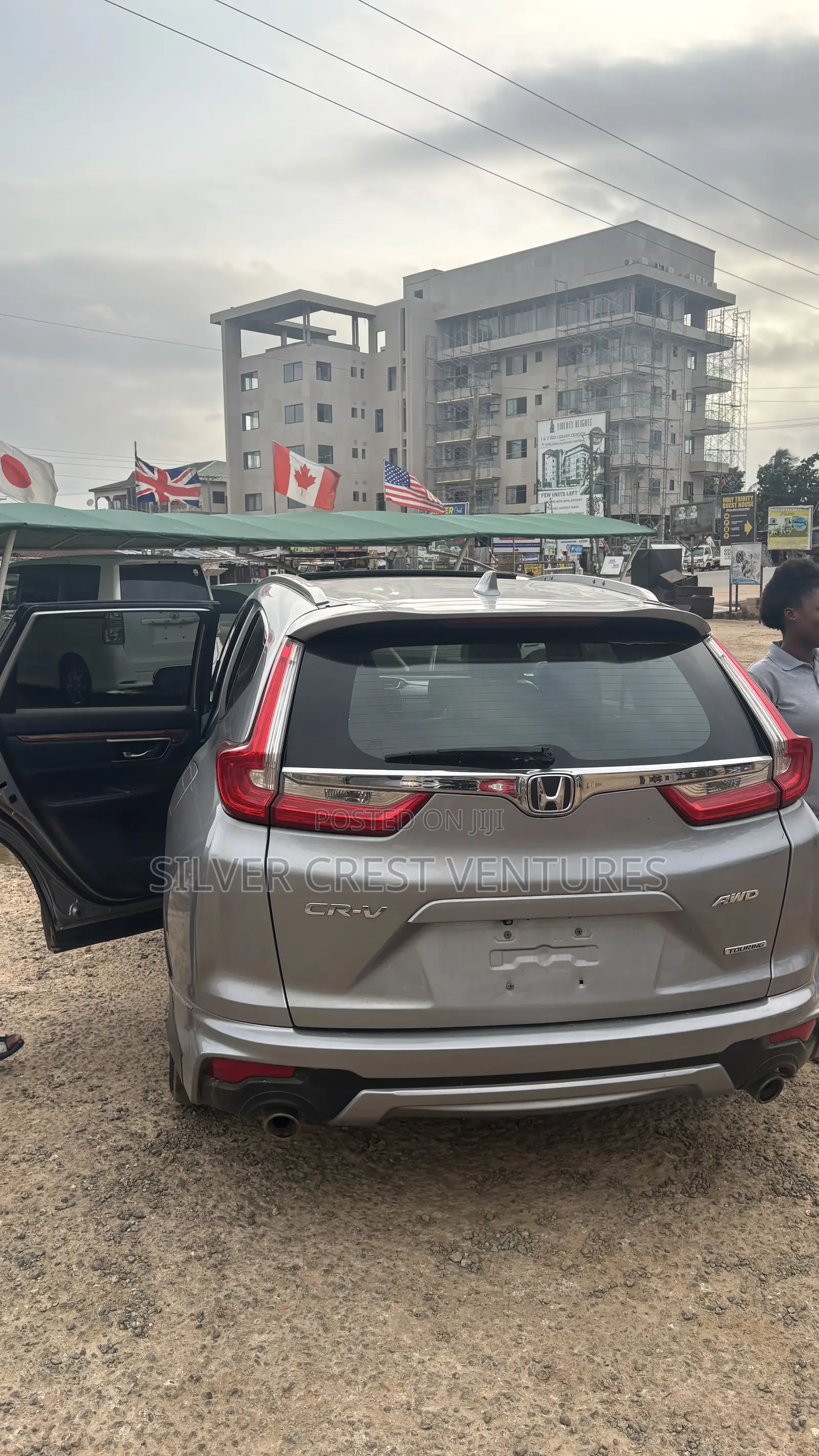 Honda CR-V Touring AWD 2018 Gray