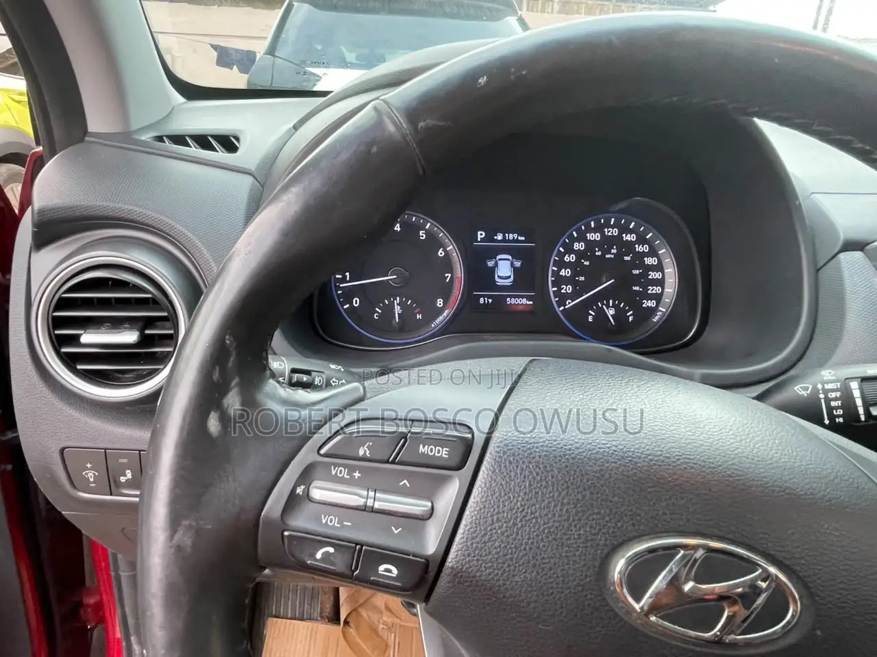 Hyundai Kona 2018 Red