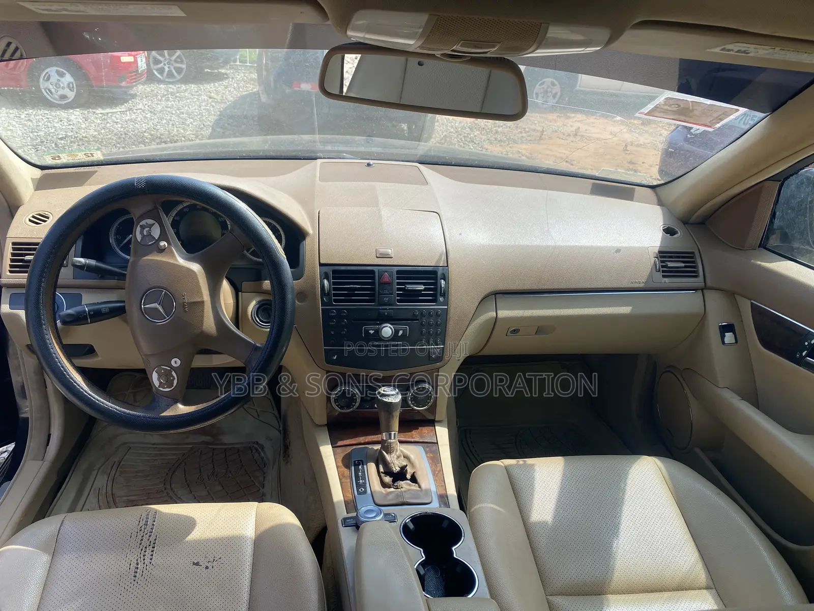 Mercedes-Benz C300 2008 Black