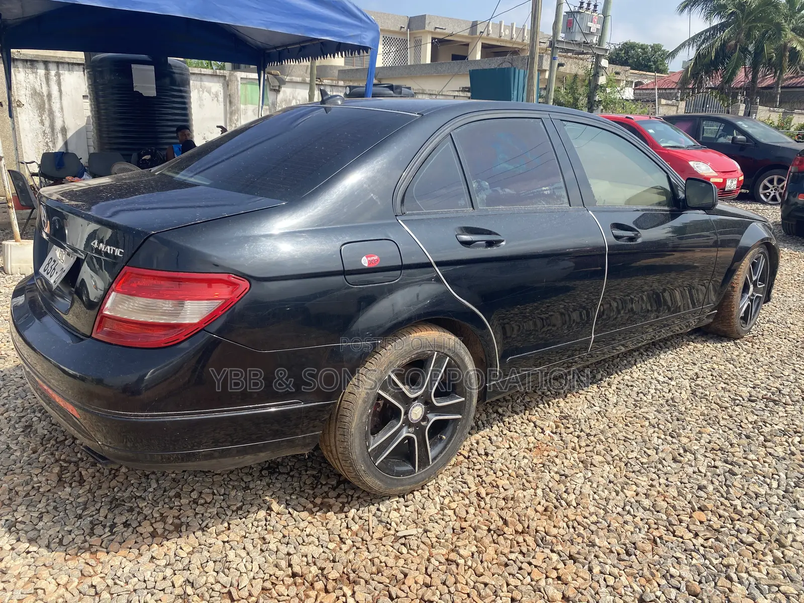 Mercedes-Benz C300 2008 Black