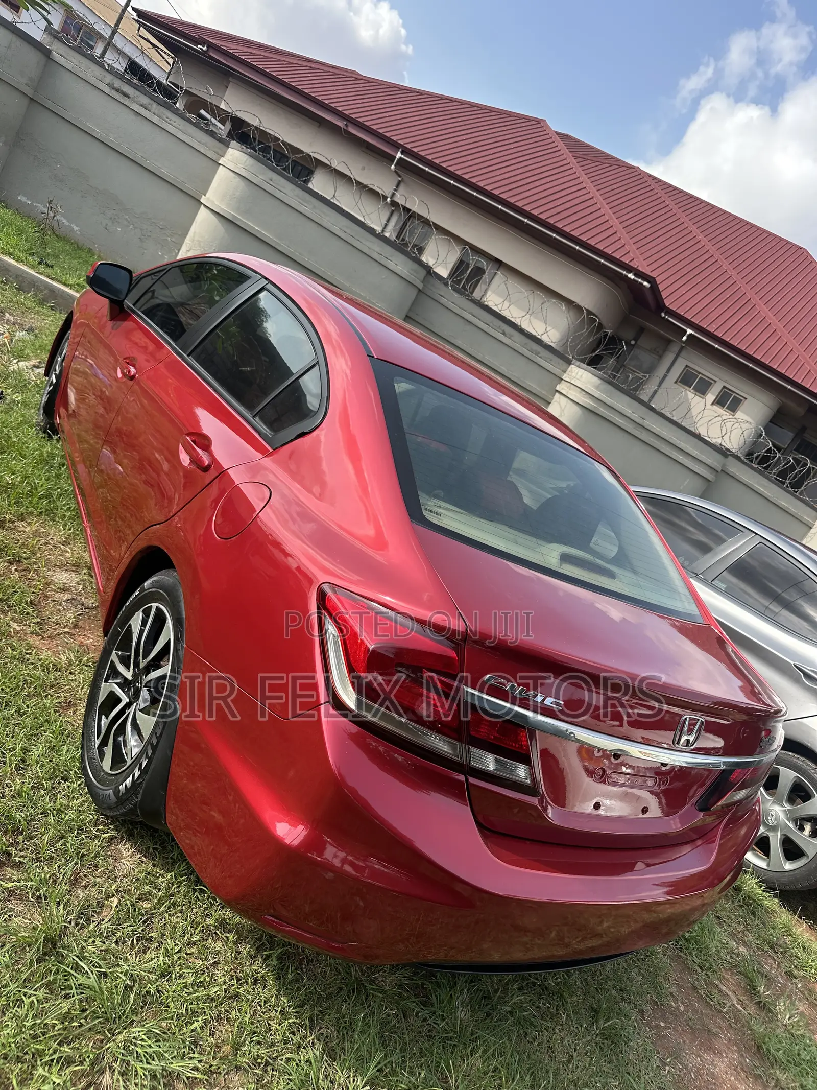 Honda Civic EX 4dr Sedan (1.8L 4cyl CVT) 2015 Red