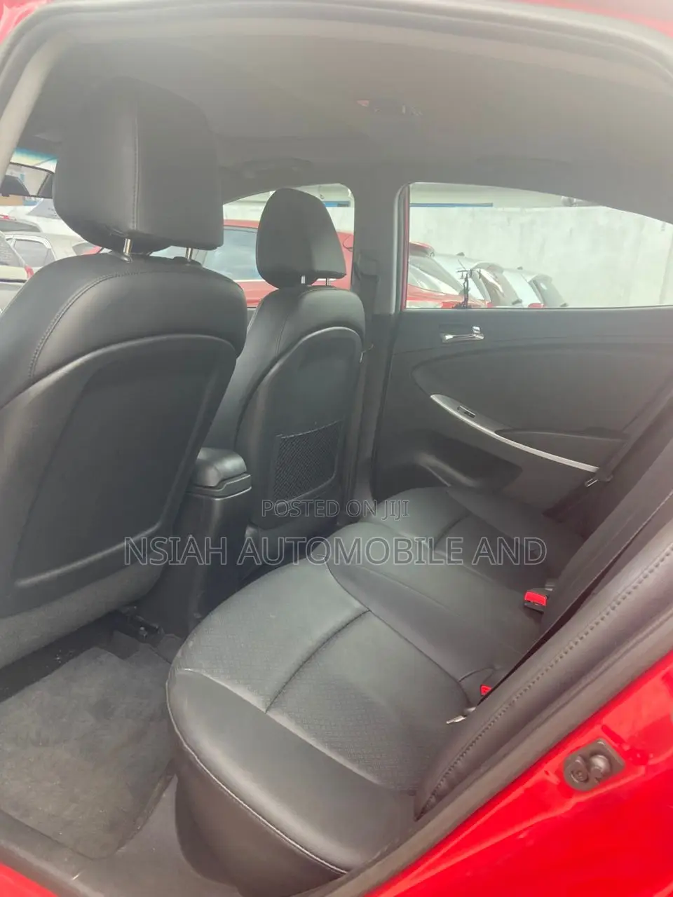 Hyundai Accent 2014 Red