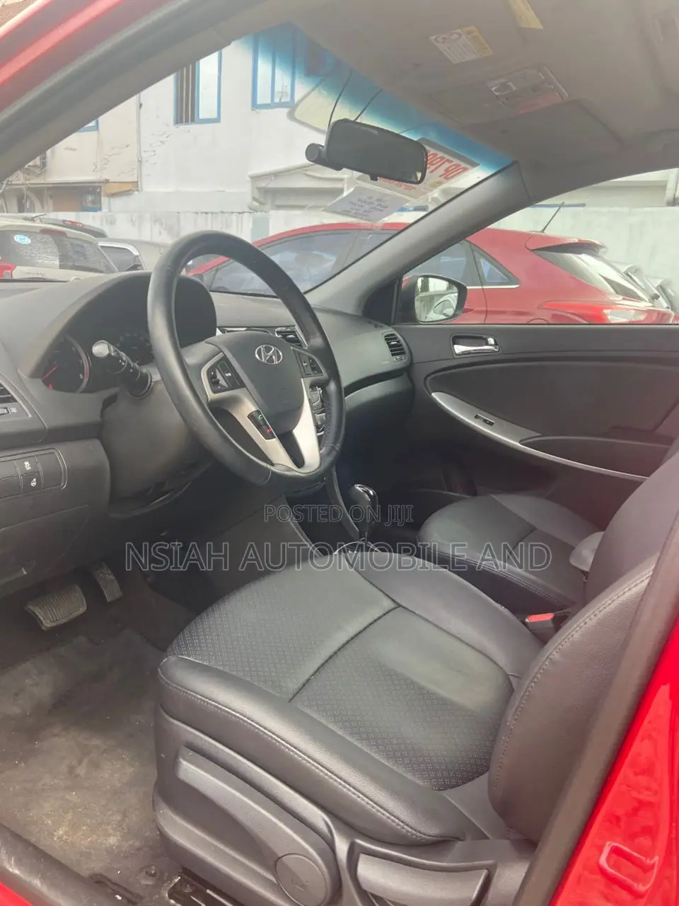 Hyundai Accent 2014 Red