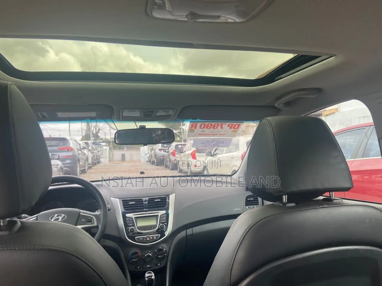 Hyundai Accent 2014 Red