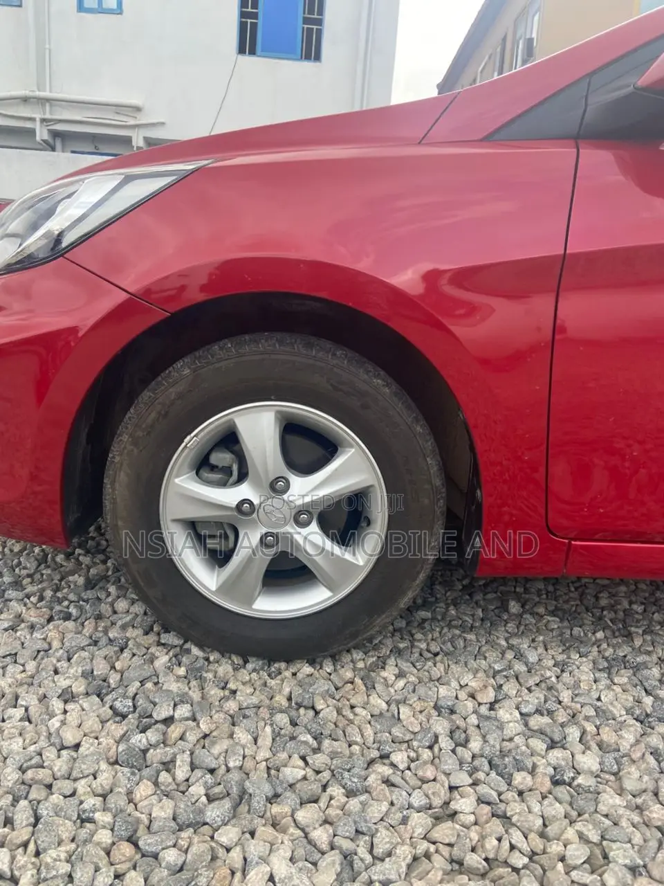 Hyundai Accent 2014 Red
