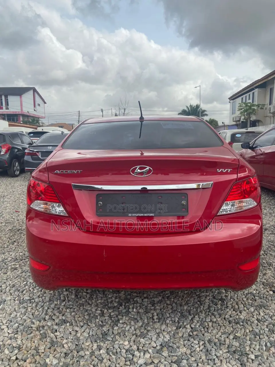 Hyundai Accent 2014 Red