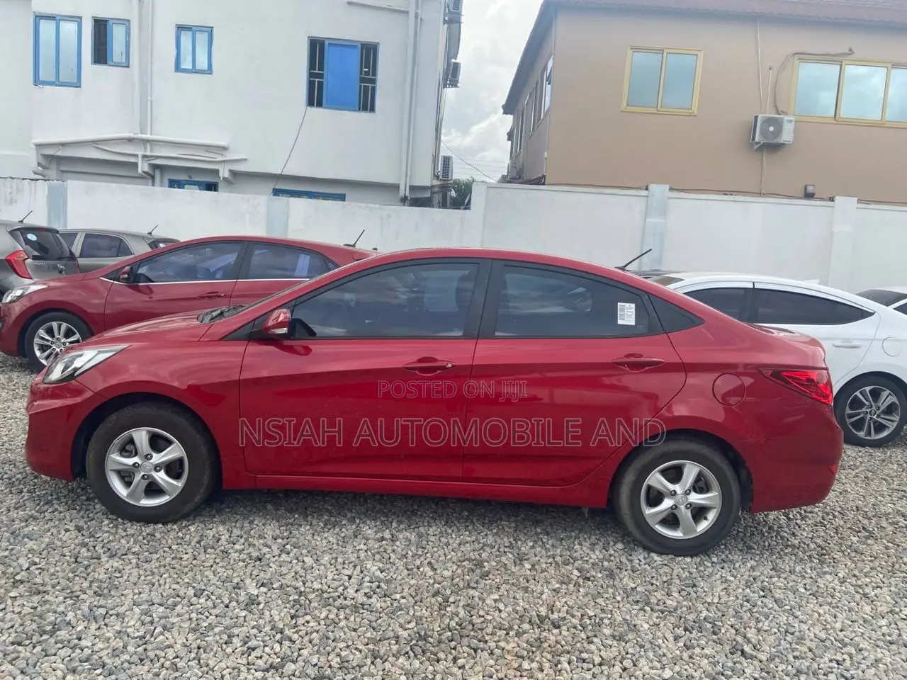 Hyundai Accent 2014 Red