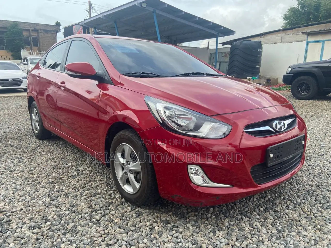 Hyundai Accent 2014 Red