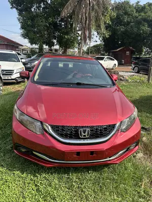 Honda Civic EX 4dr Sedan (1.8L 4cyl CVT) 2015 Red