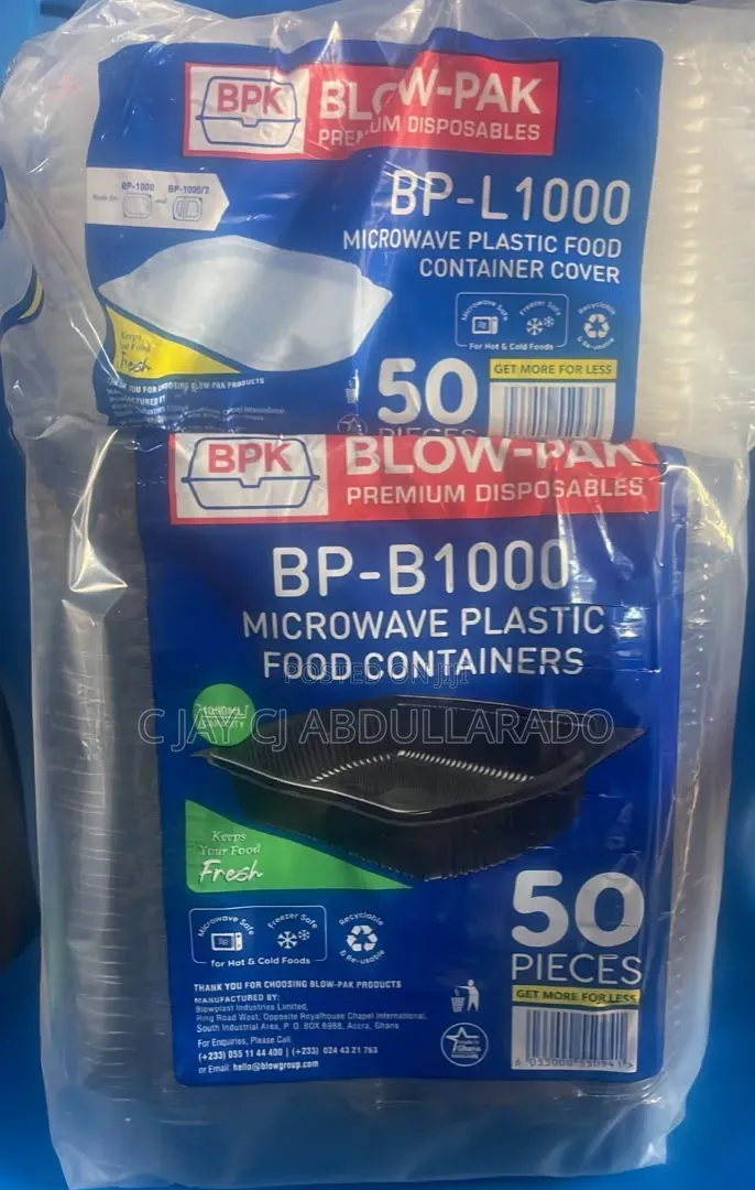 Folding Take Away Blow - Pak 50 Pieces Inpact
