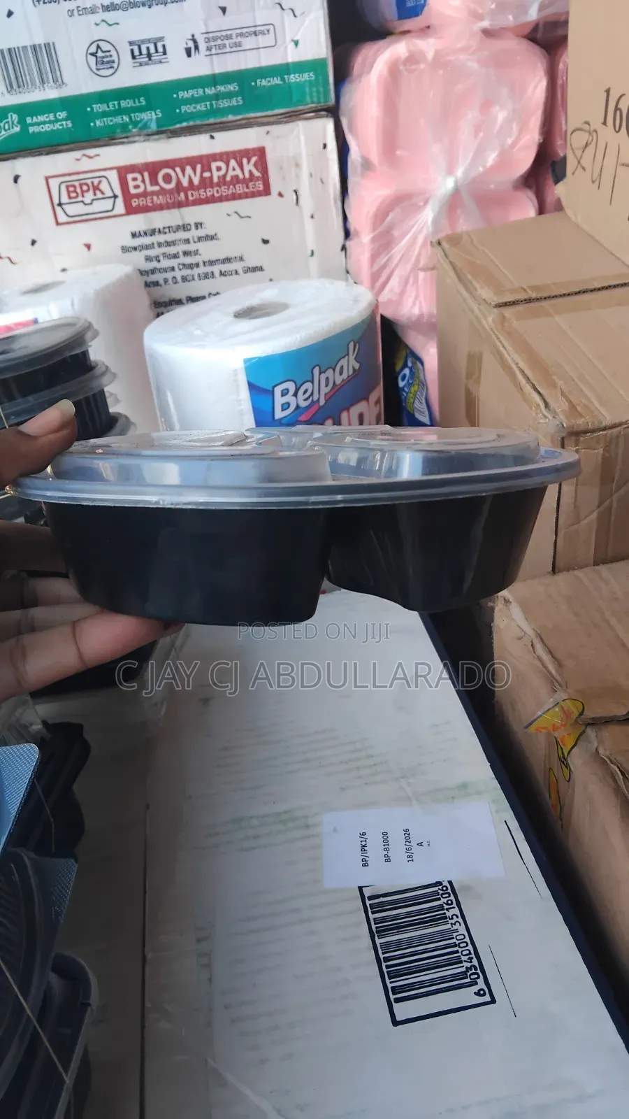 Folding Take Away Blow - Pak 50 Pieces Inpact