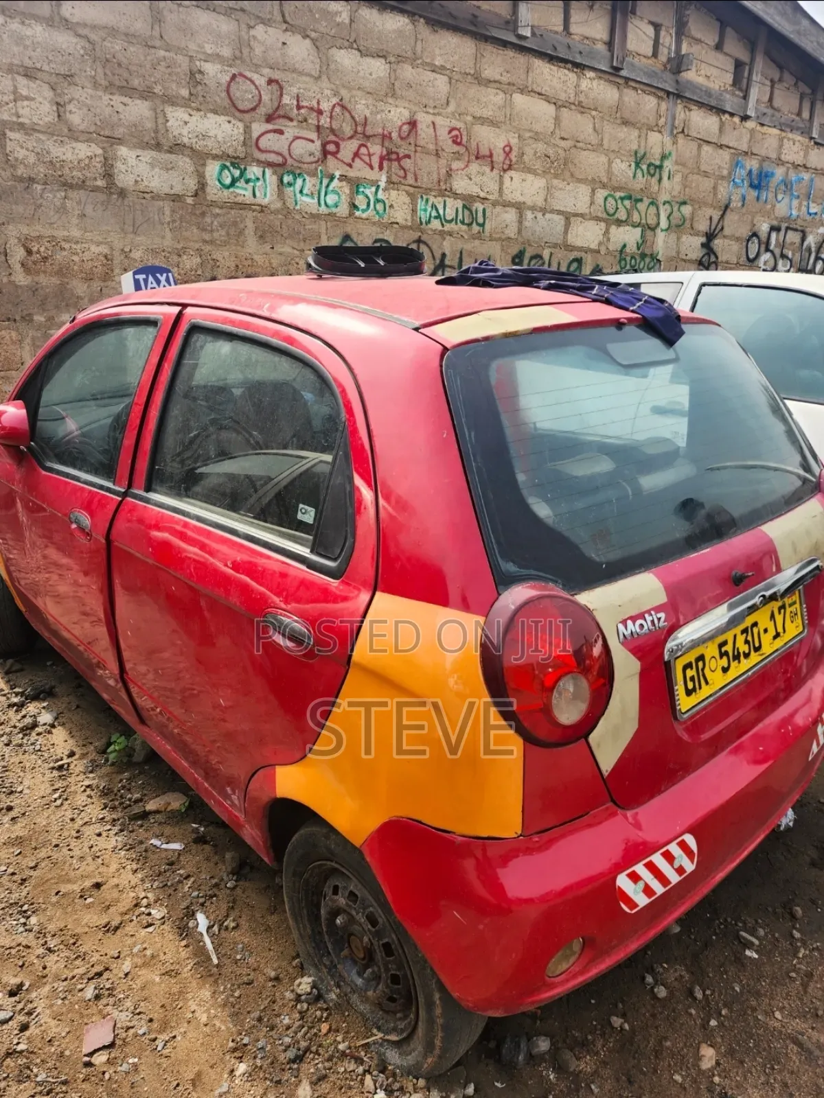 Chevrolet Matiz 0.8 S 2007 Red