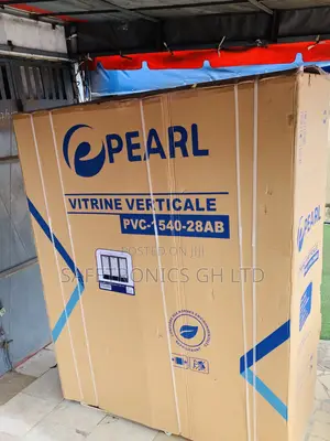 Newly Virtual Pearl 950 Liters 3 Doors Display Fridge Cooler PVC-150