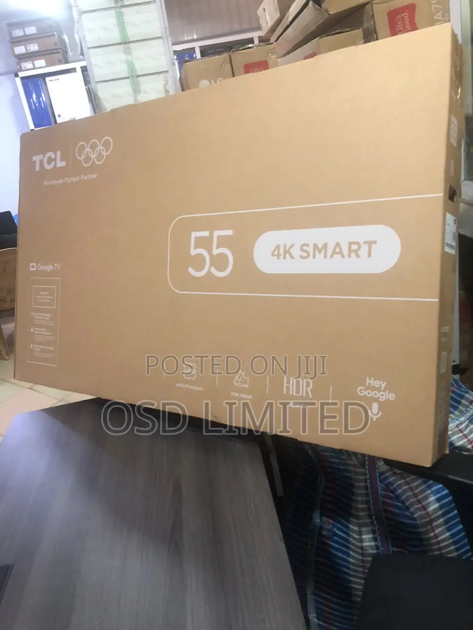 Lifelike Entertainment: TCL 55" Android Ai Tv