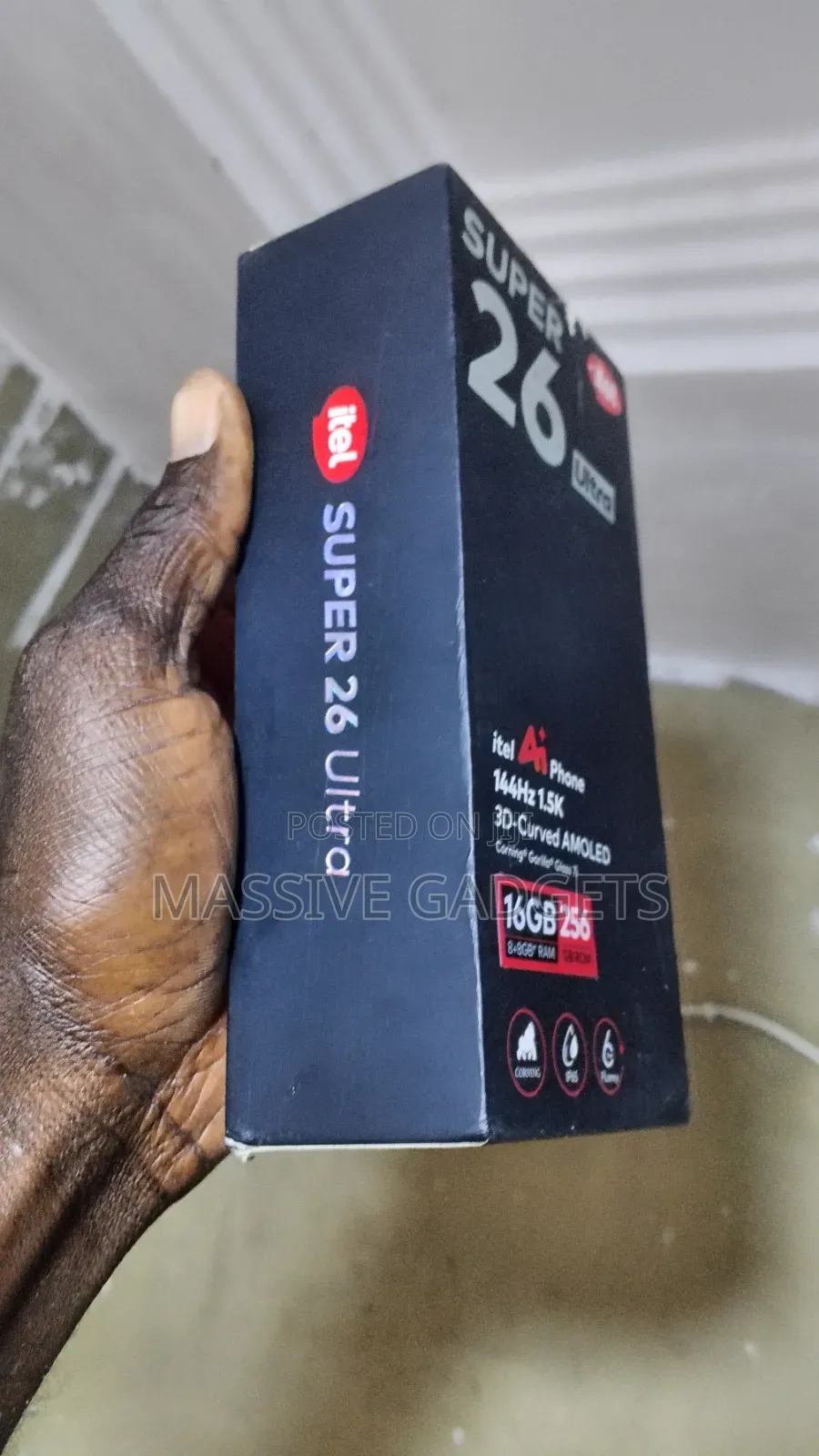 New Itel Super 26 Ultra 256 GB Blue