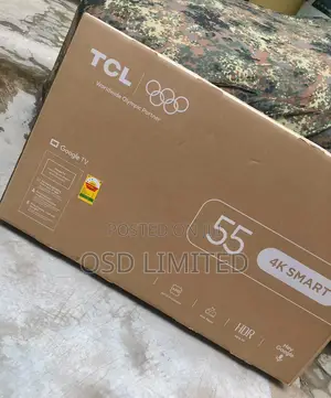 TCL 55" Android Tv: Where Sound Meets Sight