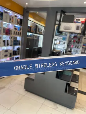 Cradle Wireless Keyboard for iPad, Smartphone Tablets