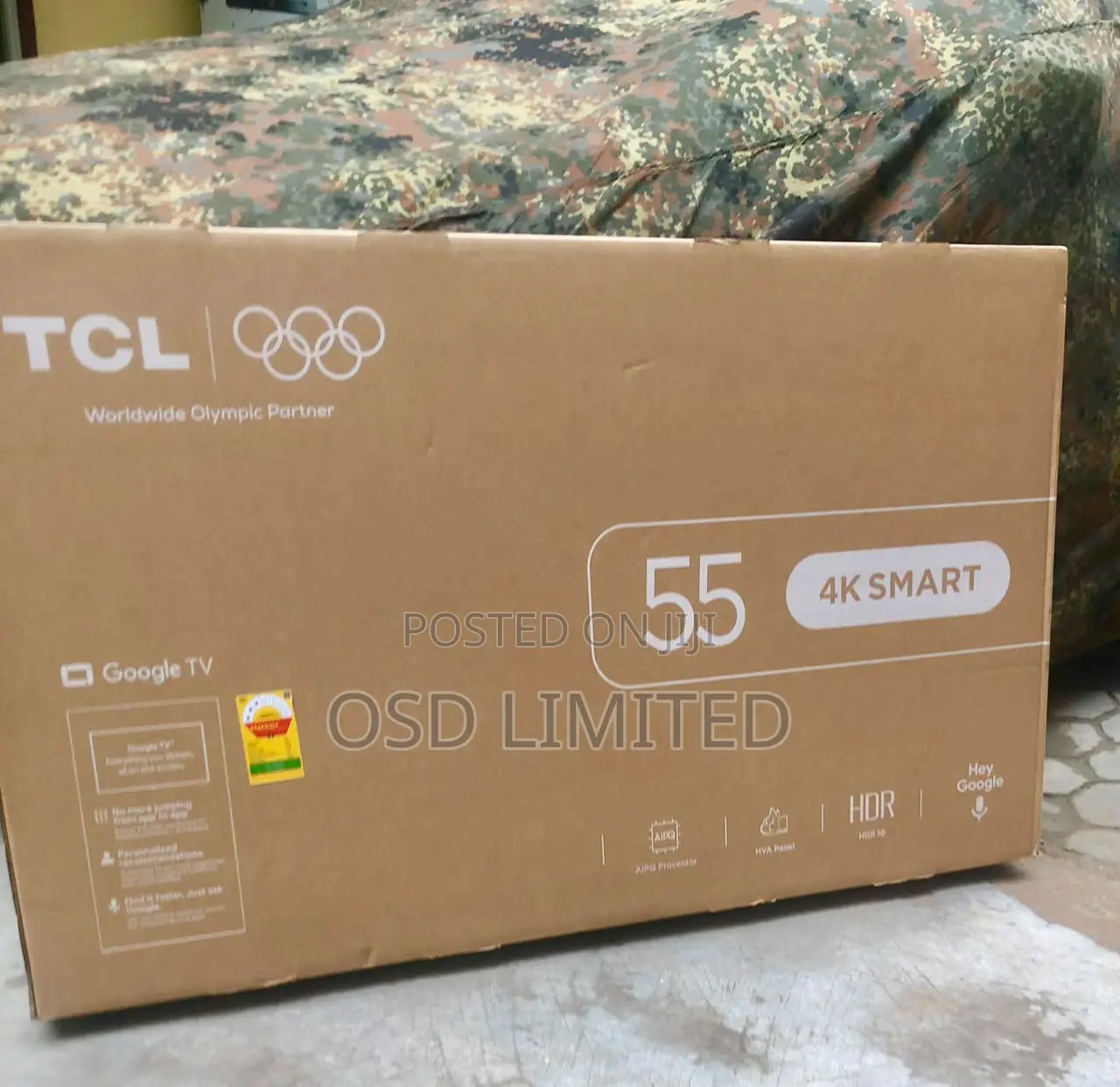 Play Without Limits: TCL 55" Gaming Smart Tv