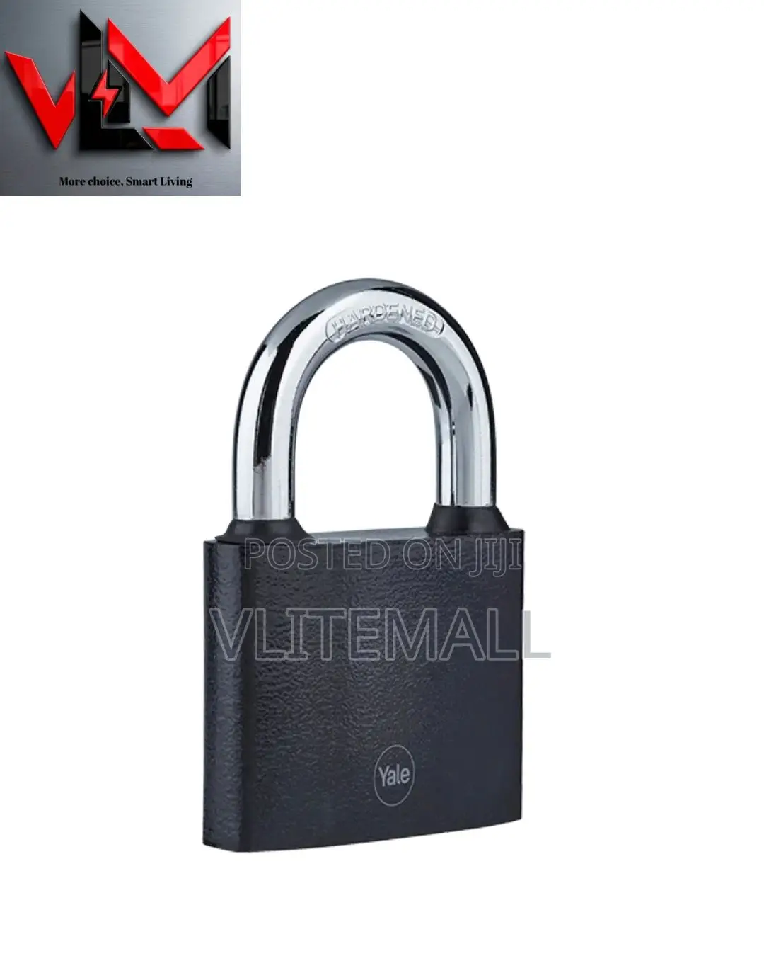 Yale 60mm Iron Padlock Black Y111b/60/132/1