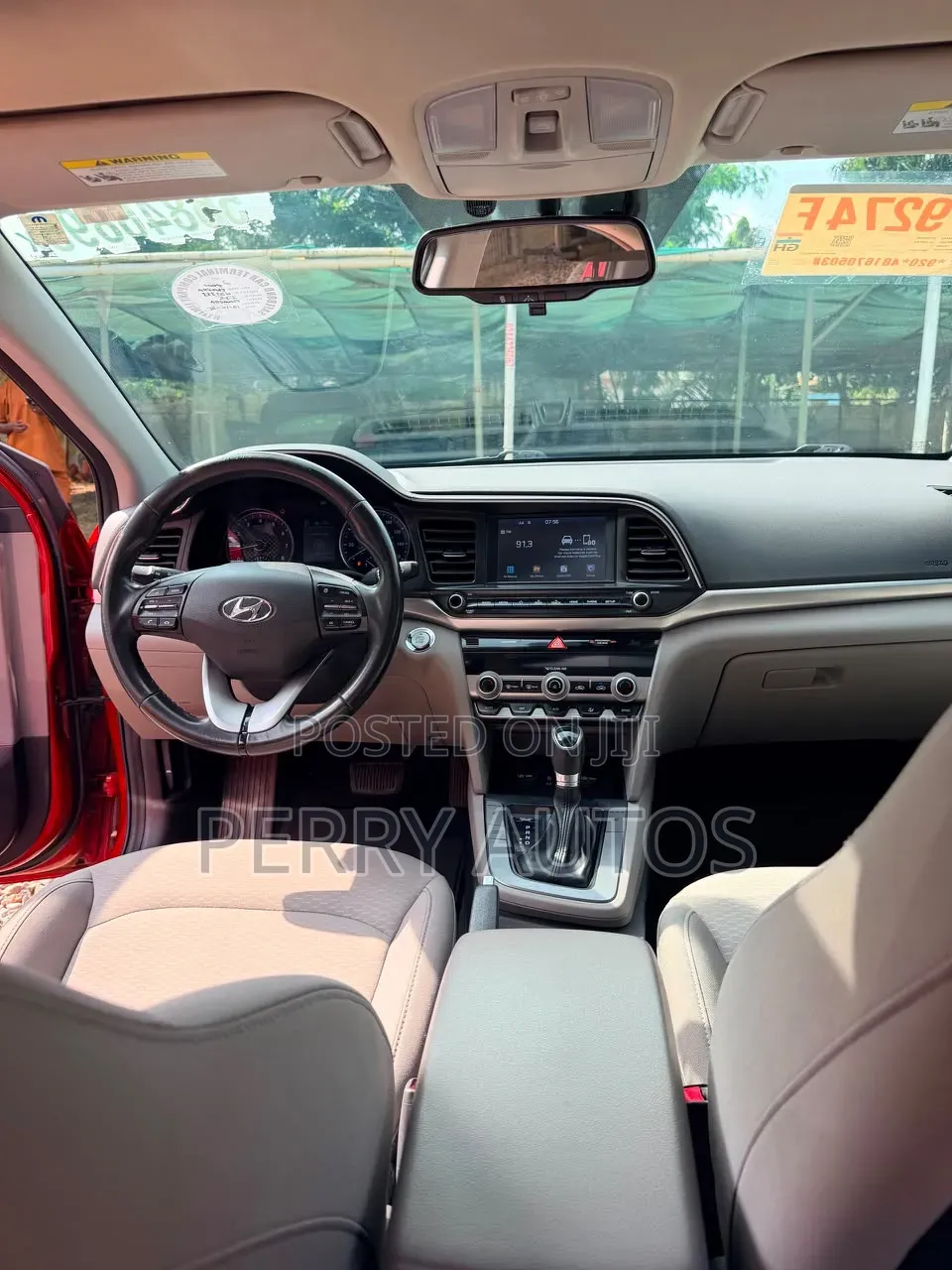Hyundai Elantra 2020 Red