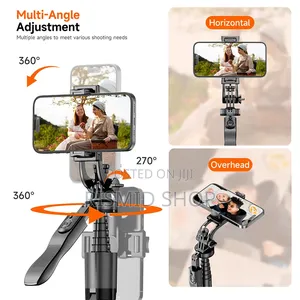 L16-Tt Automatic Pop-Up Selfie Stick Auto-Open Phone Tripod Stand