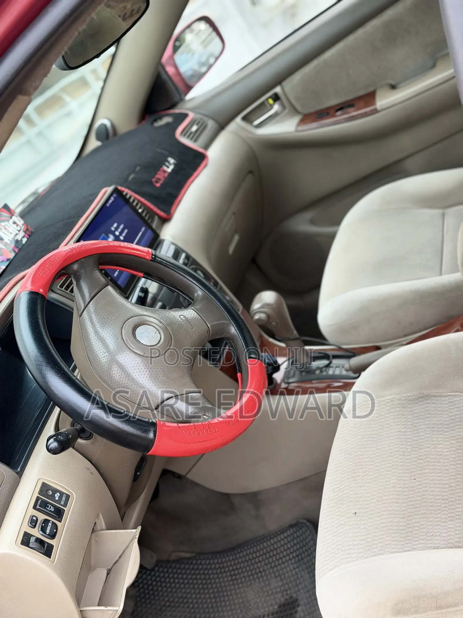 Toyota Corolla 2007 Red