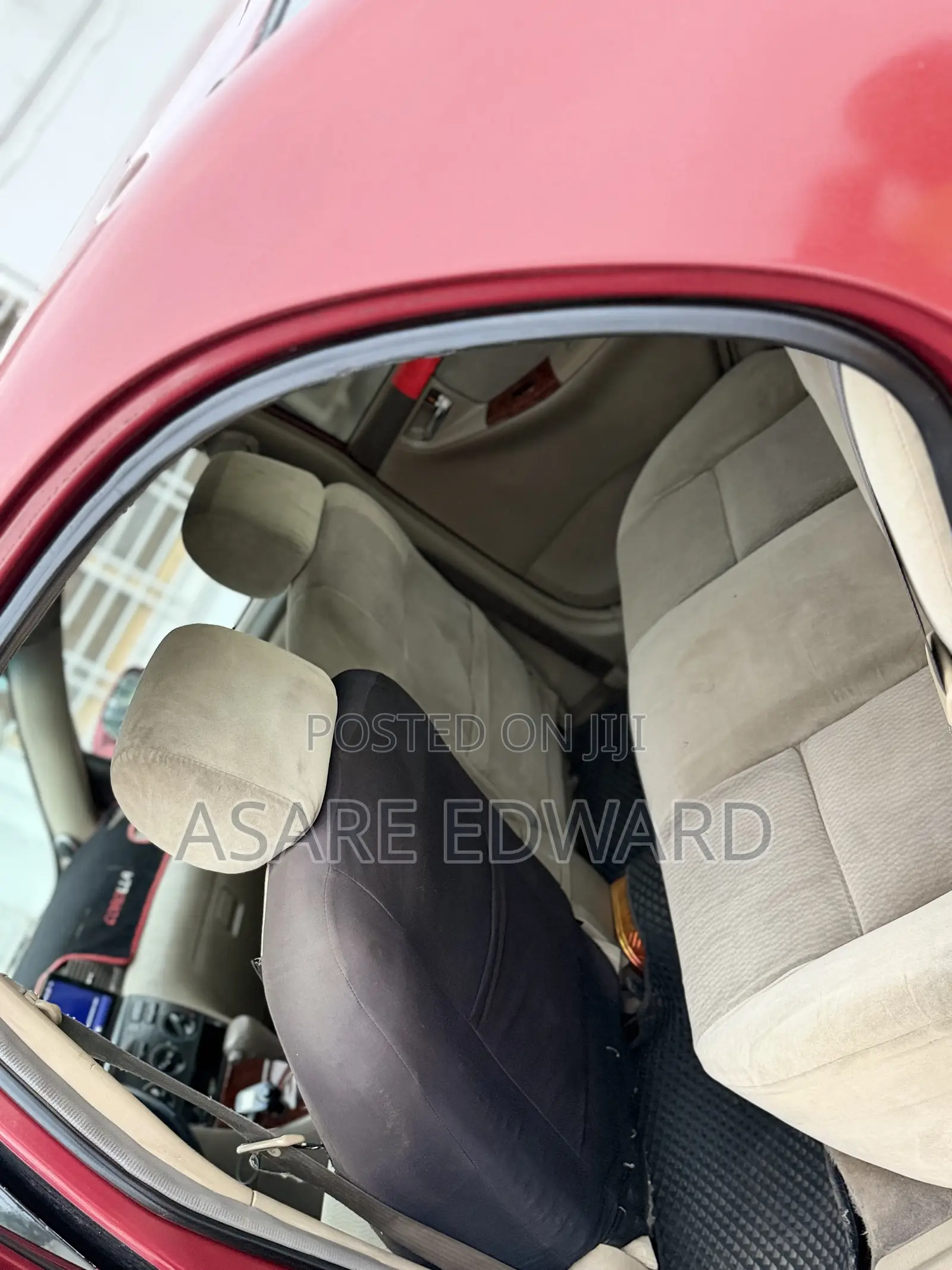 Toyota Corolla 2007 Red