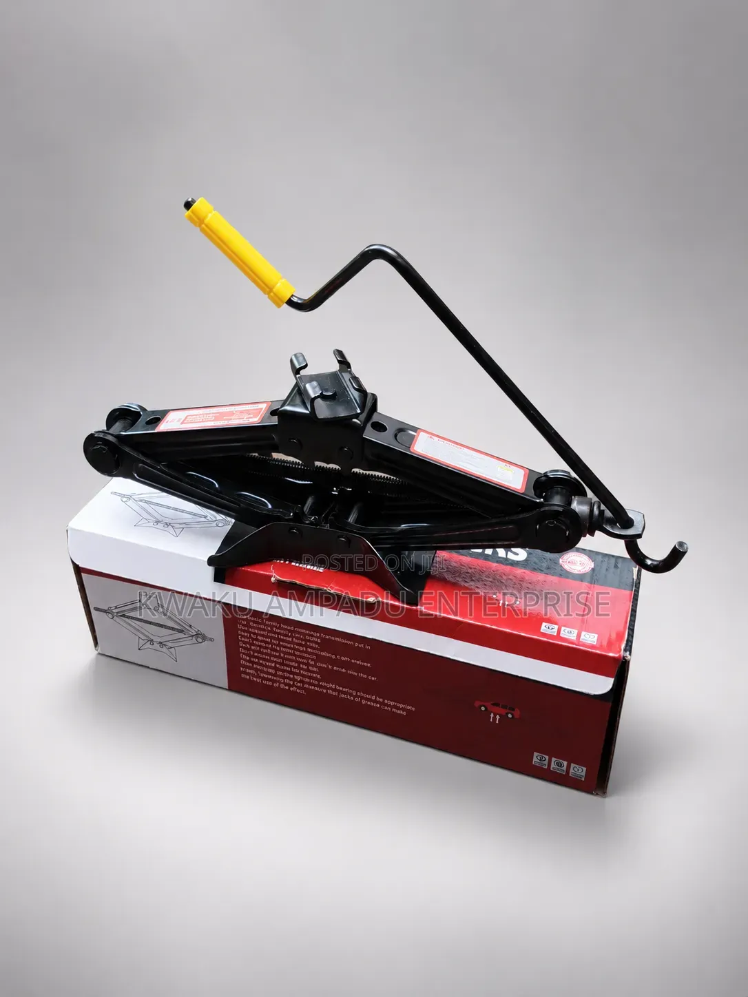 Scissor Car Jack 1.5t – Manual Car Lift Jack