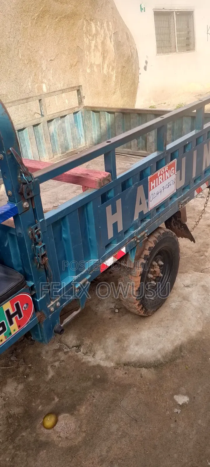 Haojin Tricycle 2025 Blue