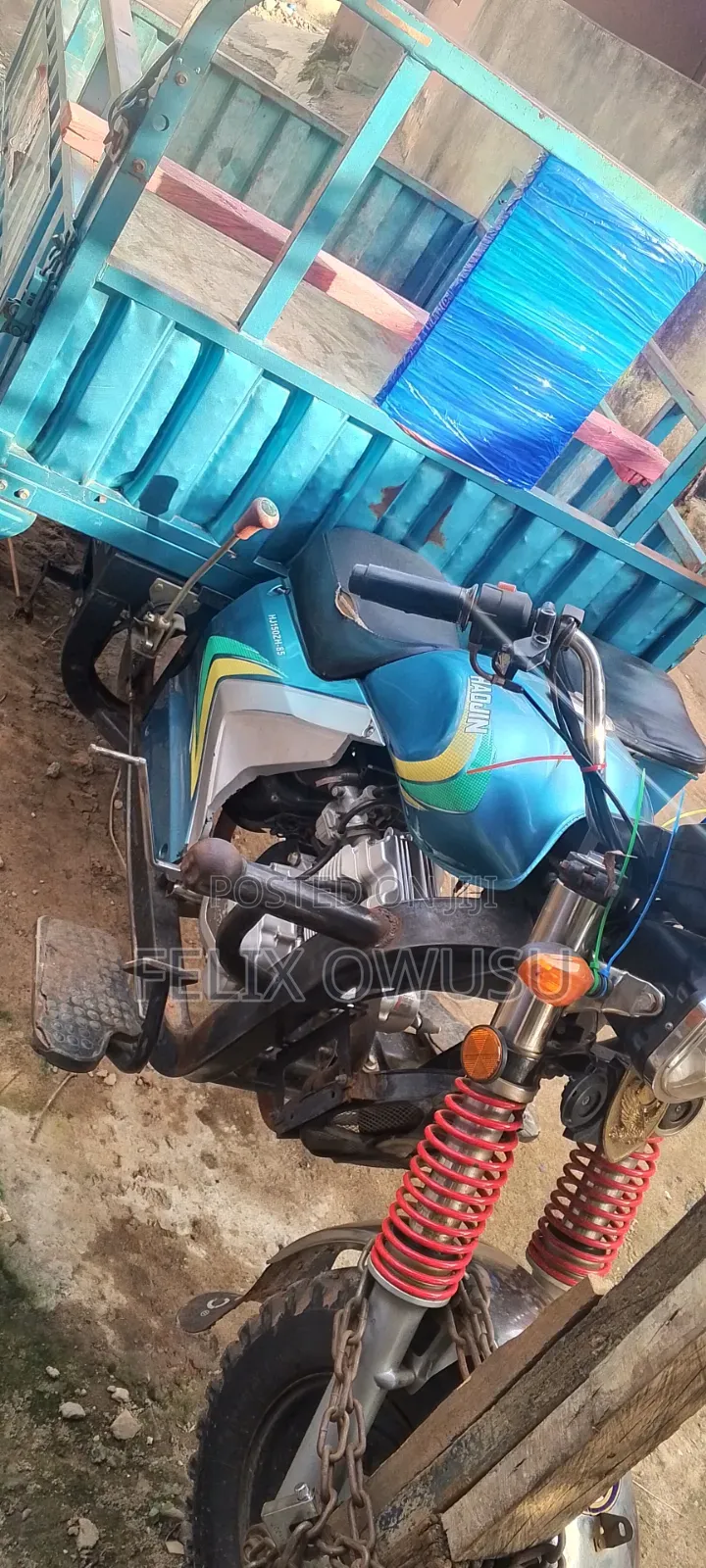 Haojin Tricycle 2025 Blue