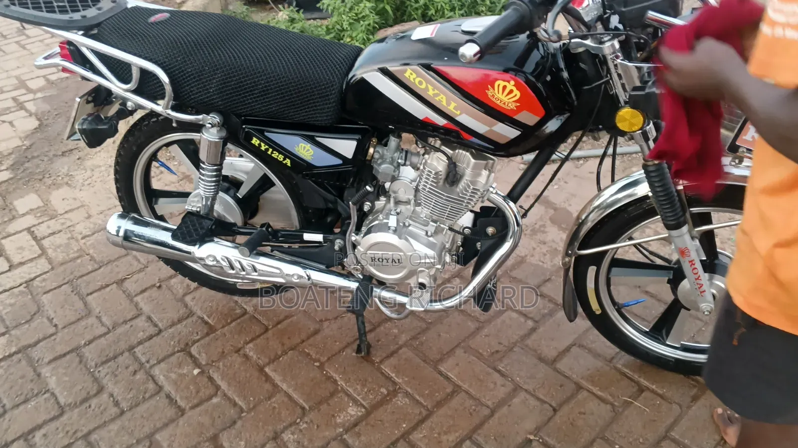 New Royal RY125 2025 Black