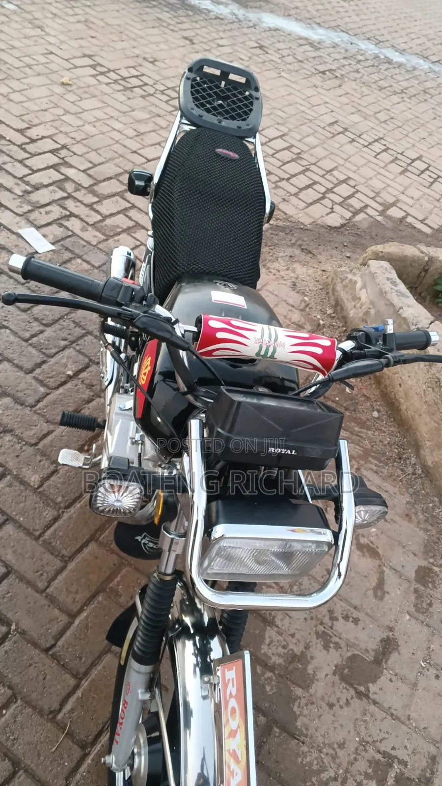 New Royal RY125 2025 Black