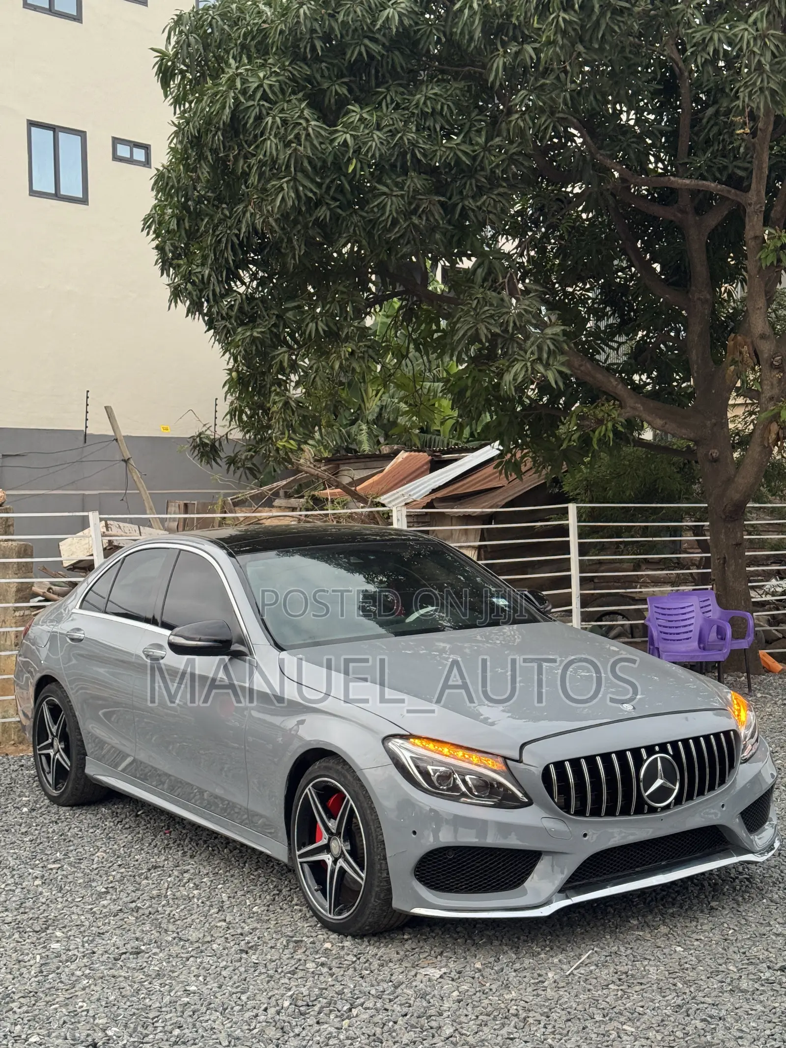 Mercedes-Benz C300 2016 Gray