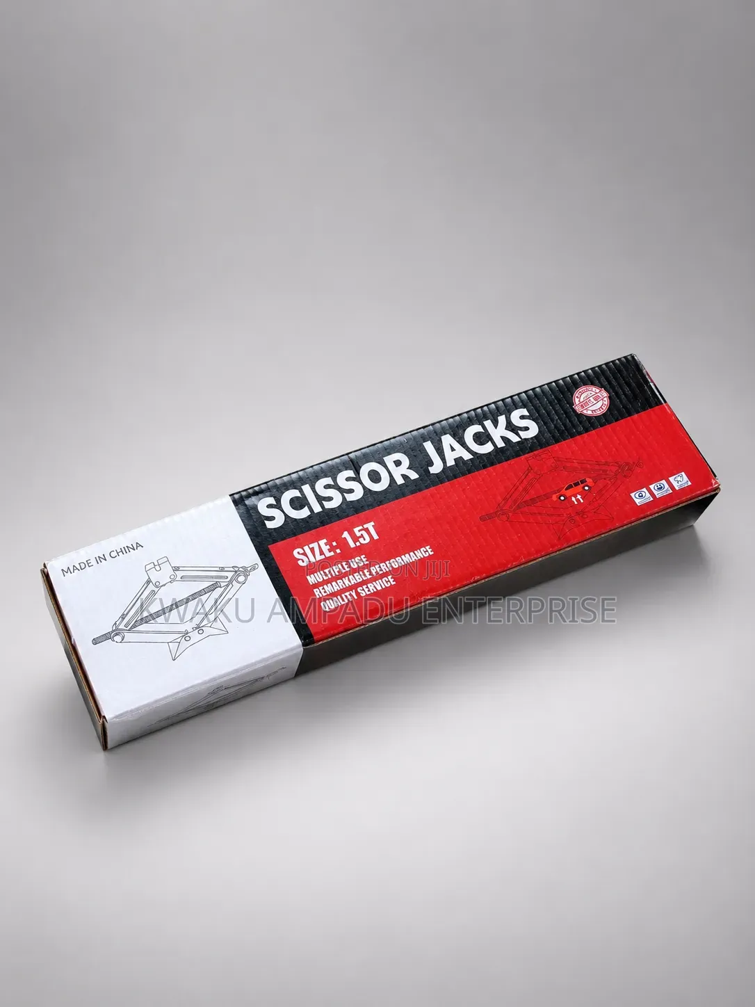 Scissor Car Jack 1.5t – Manual Car Lift Jack