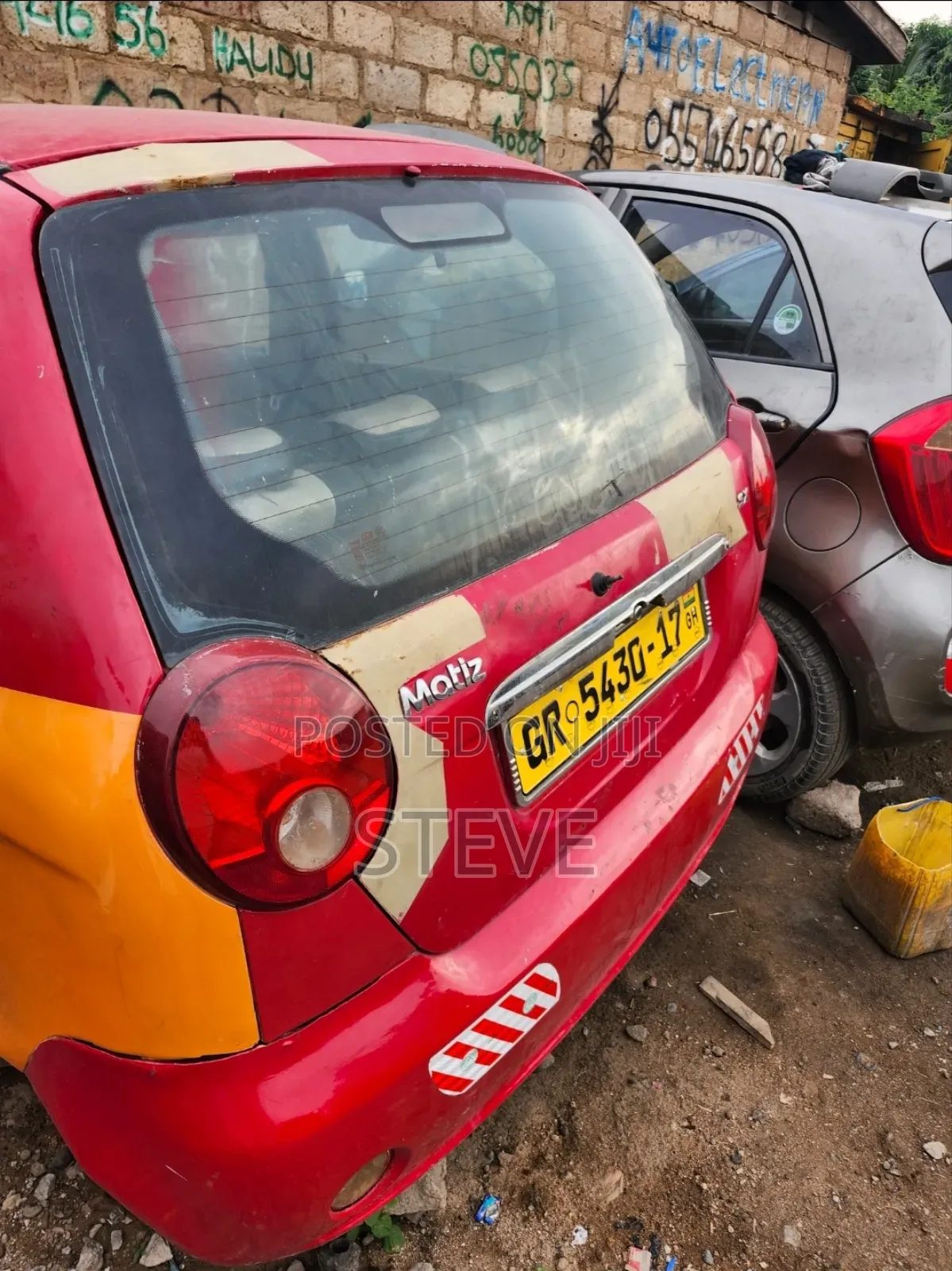 Chevrolet Matiz 0.8 S 2007 Red